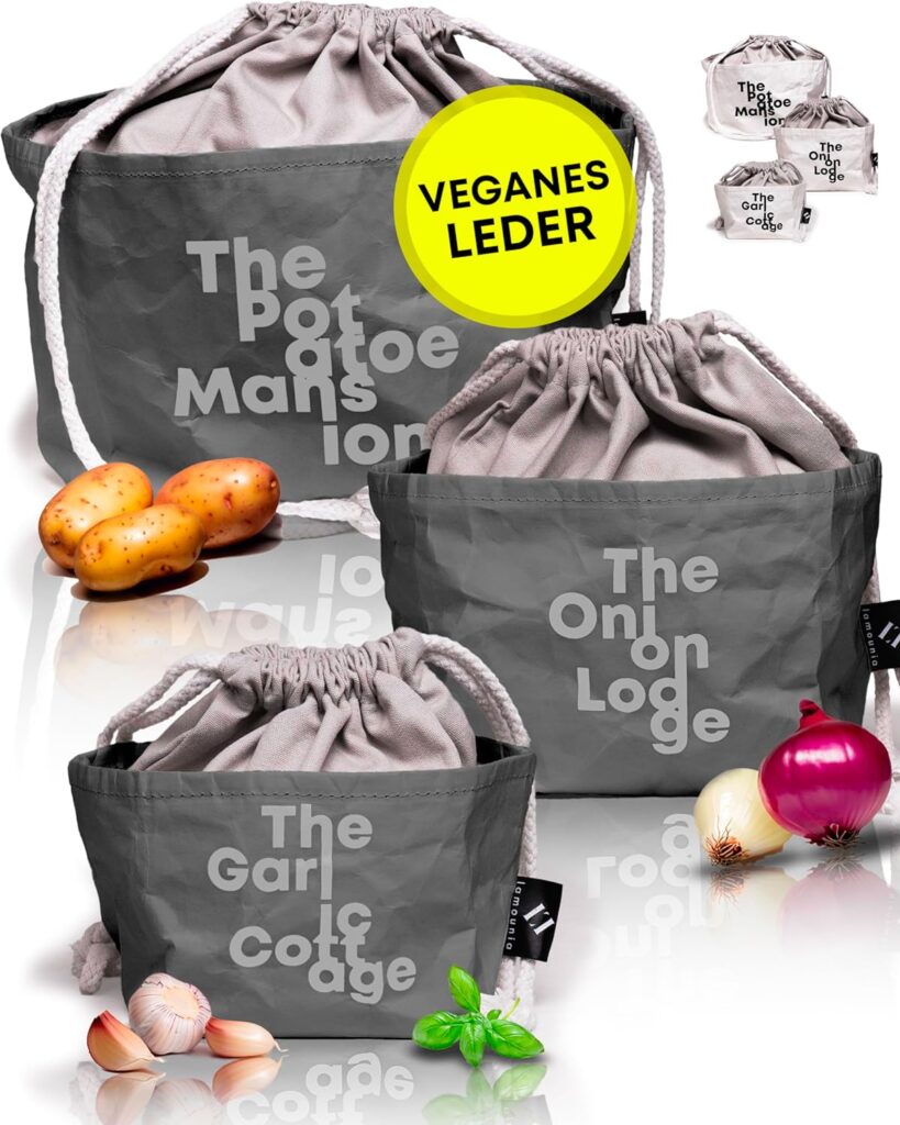 Bolsas ecológicas y veganas para conservar alimentos