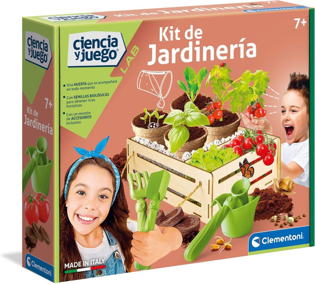 Juego de jardinería para niños y niñas