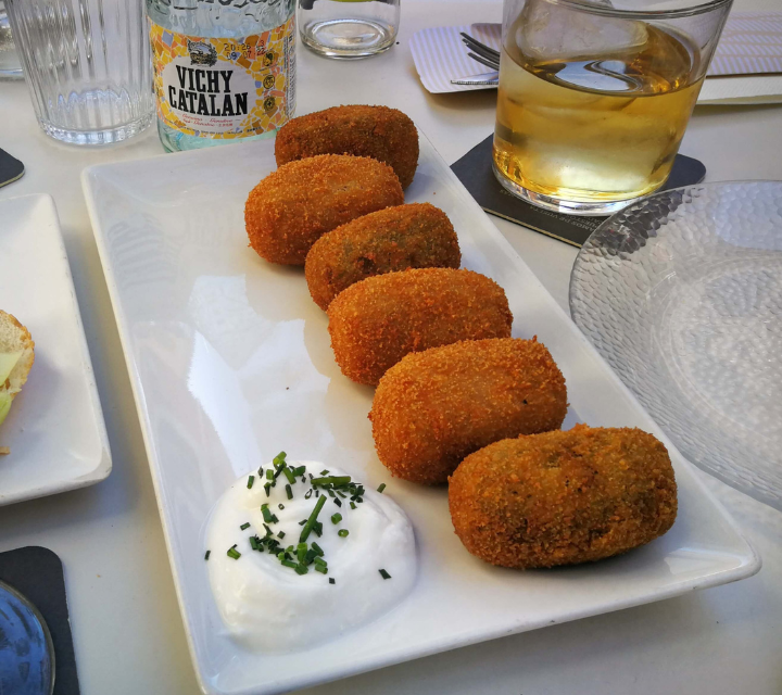 Croquetas veganas artesanas Santa y Pura Madrid