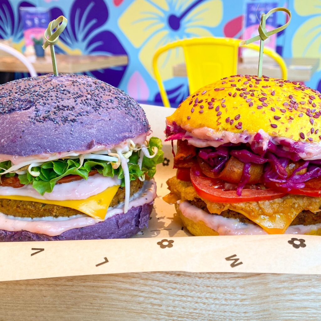 Hamburguesas veganas Flower Burger Madrid