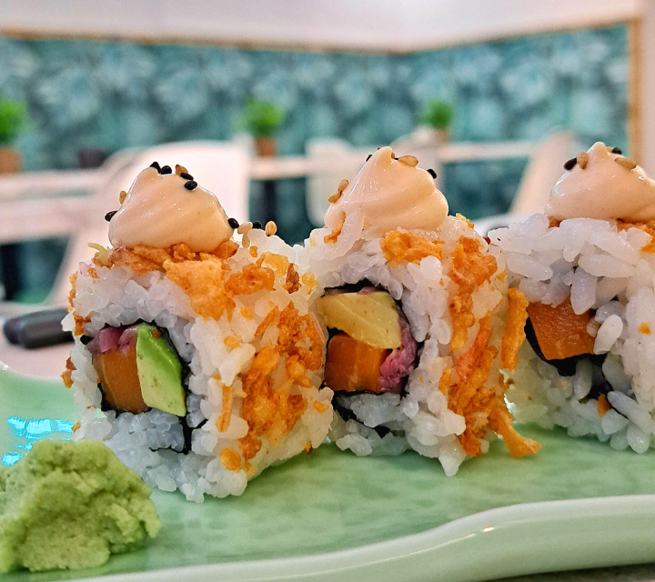 Sushi vegano The Vegan Roll