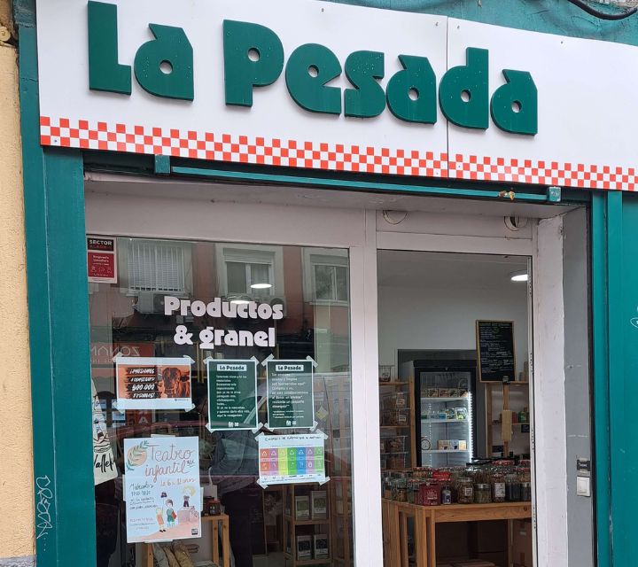 Tienda vegana a granel en Vallecas: La Pesada Granel