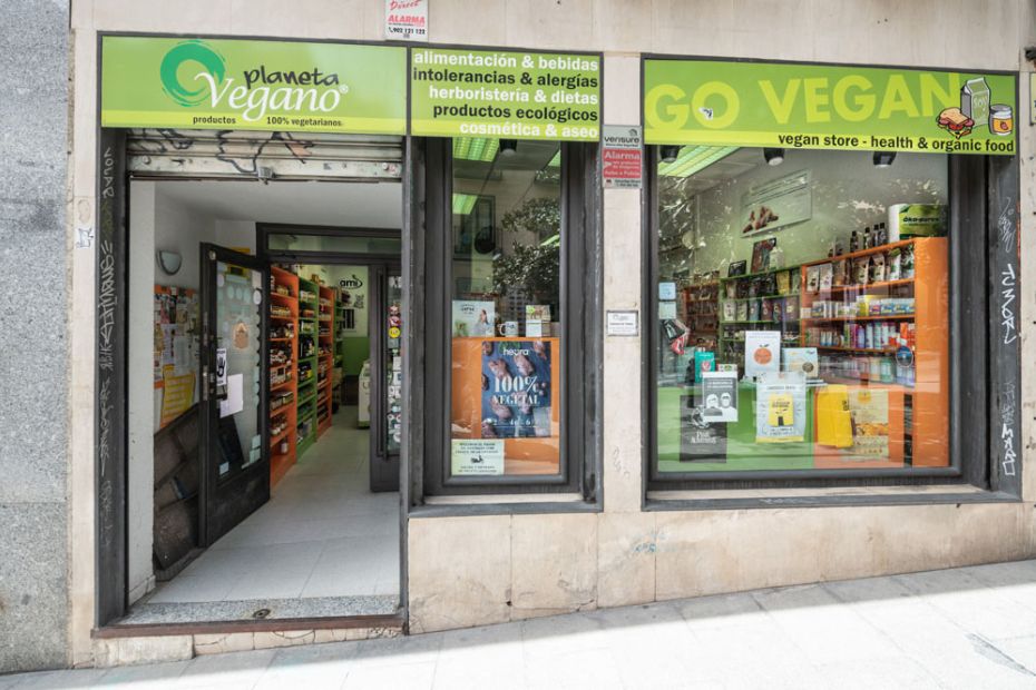 Tiendas veganas en Madrid