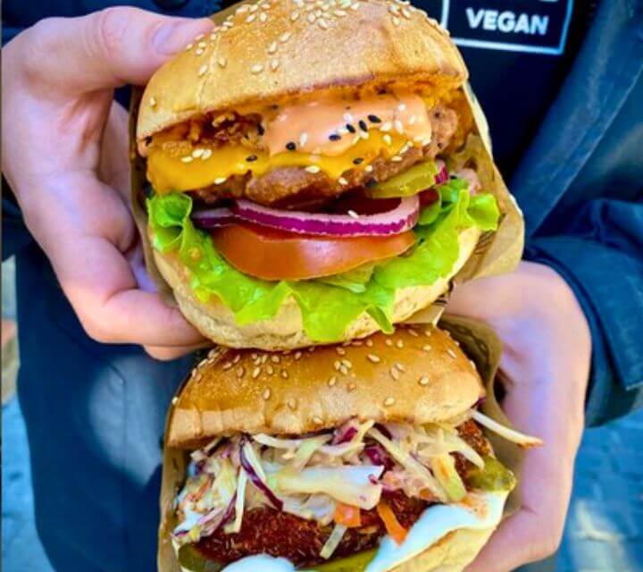 Mejores hamburguesas veganas en Lavapiés, Mad Mad Vegan. Donde comer vegano en Lavapies